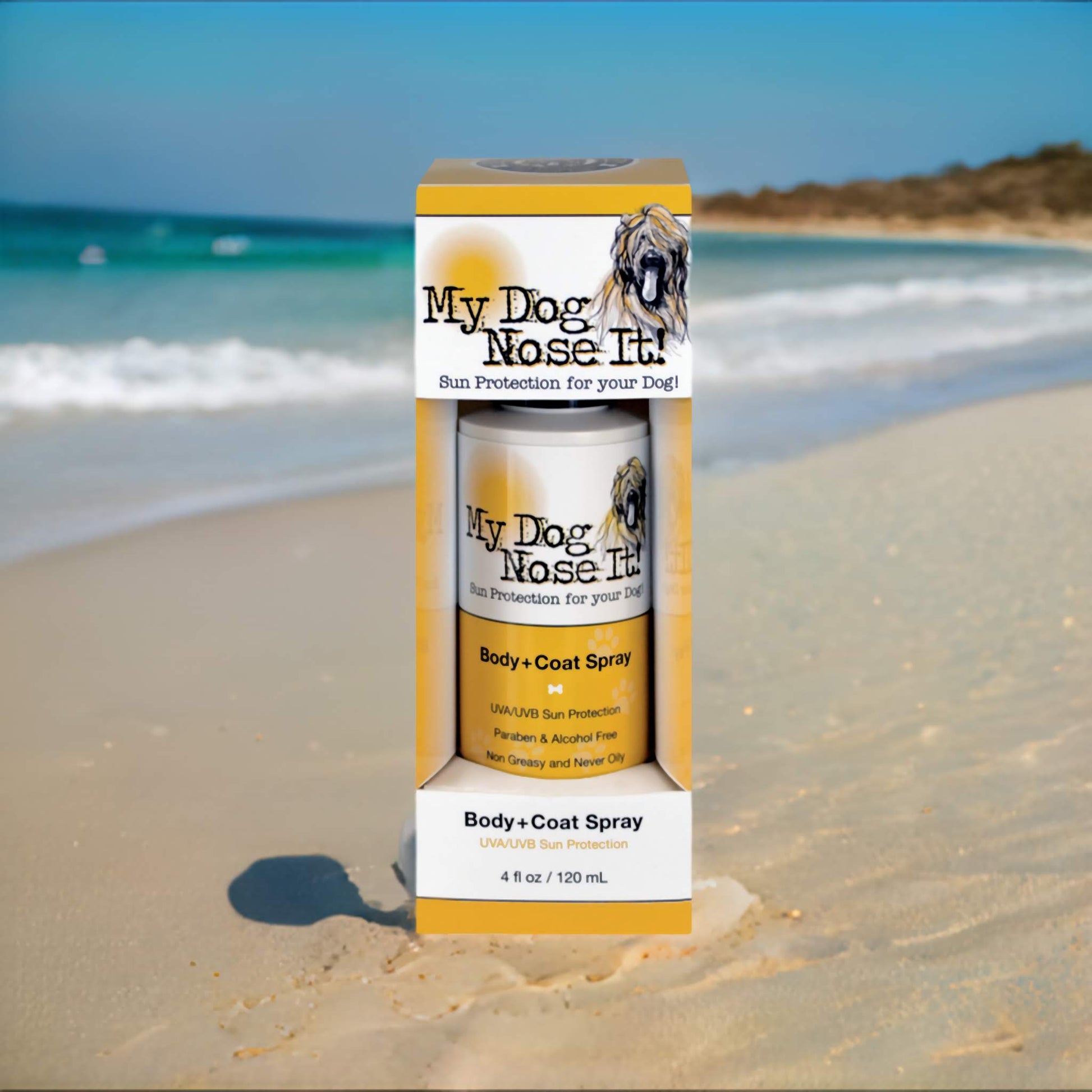 Dog top nose spray